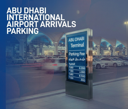 Abu Dhabi International Airport Arrivals Parking